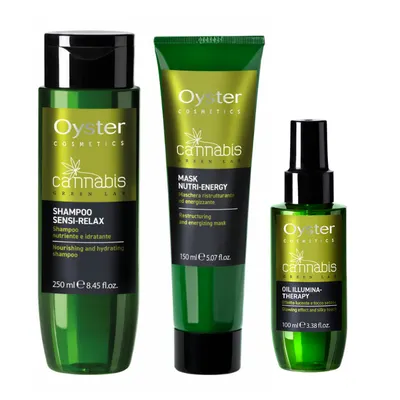 Oyster Professional Cannabis Green Lab Hydrating & Nourishing Set