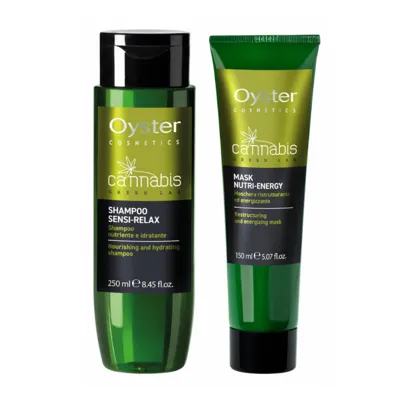 Oyster Professional Cannabis Green Lab Hydrating & Nourishing Duo Set
