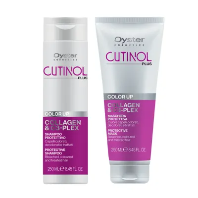 Oyster Professional Cutinol Plus Color Up Shampoo + Mask Set pH 4.0 – 5.0