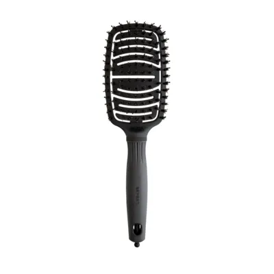 Четка за разресване Olivia Garden Expert Care Flex Boar & Nylon Bristles Black Label