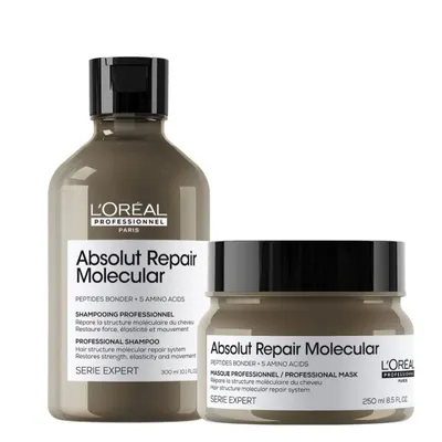 Loreal Professionnel Absolut Repair Molecular Shampoo + Mask