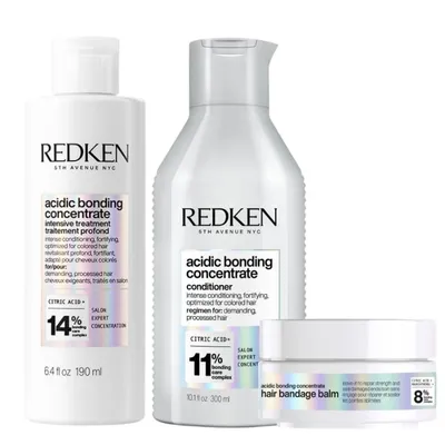 Anti-split ends and breakage routine Redken Acidic Bonding Concentrate Set