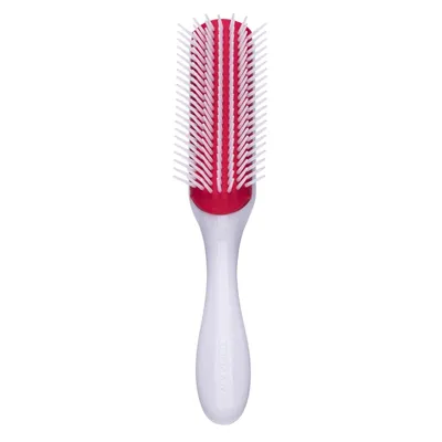 Четка за разресване, изглаждане и оформяне за плътна и гъста коса Denman D3 CROWN White