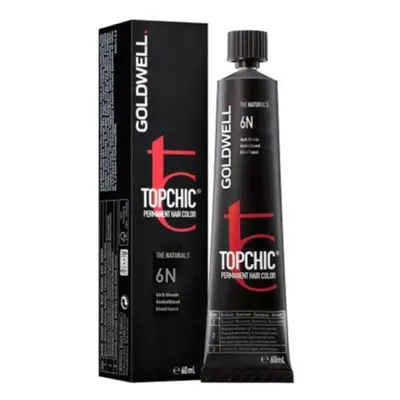 Нискоамонячна перманентна боя за коса с 100% покритие на бели коси Goldwell Topchic Permanent Hair Color 60 ml