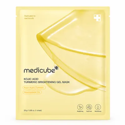 MEDICUBE Kojic Acid Turmeric Gold Jelly Gel Mask