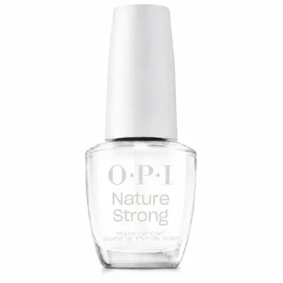 Веган топ лак за блясък и защита на маникюра OPI Nature Strong Top Coat 15 ml