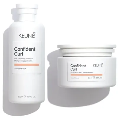 Keune Care Confident Curl Shampoo 300 ml + Mask 250 ml