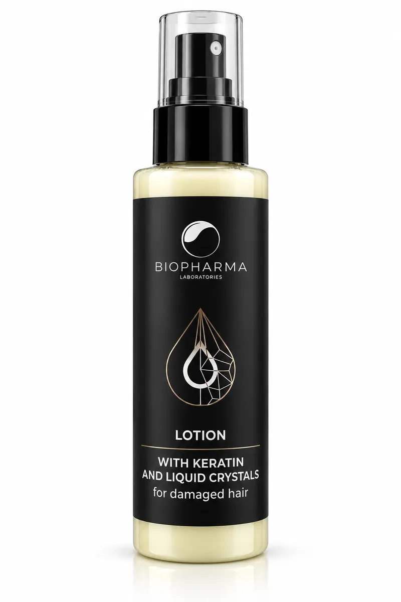 Лосион за коса с кератин, течни кристали и пантенол Biopharma Bio Oil Lotion 100ml