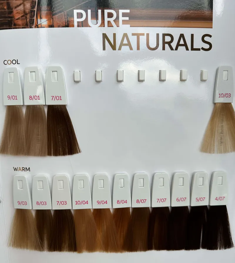 Shade chart 8