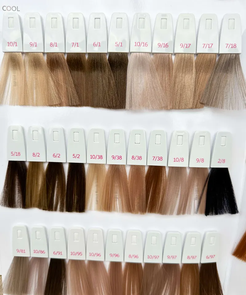 Shade chart 7