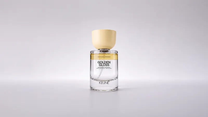 Луксозен парфюм за коса с масла за подхранване и блясък Keune K Style Golden Gloss 50 ml — снимка 3
