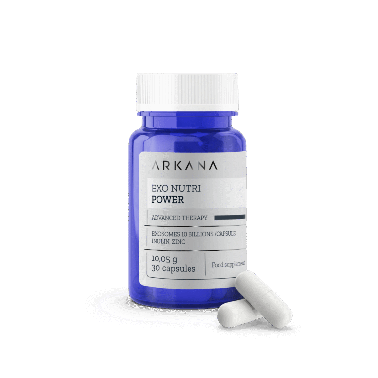 Хранителна добавка с екзозоми за кожата Arkana EXO Nutri Power 30 капсули