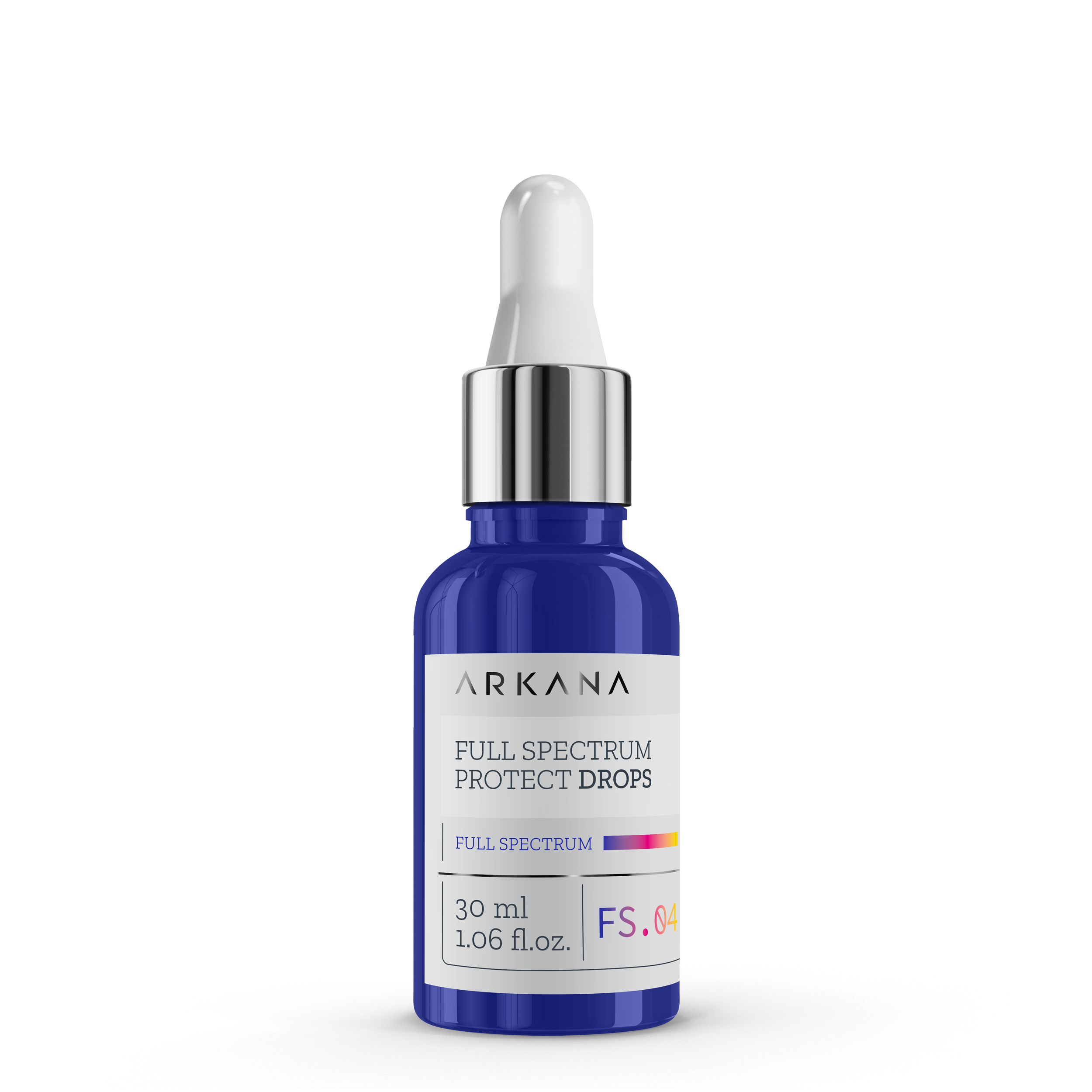 Защитни капки за лице SPF 30 Arkana Full Spectrum Protect Drops 30 ml