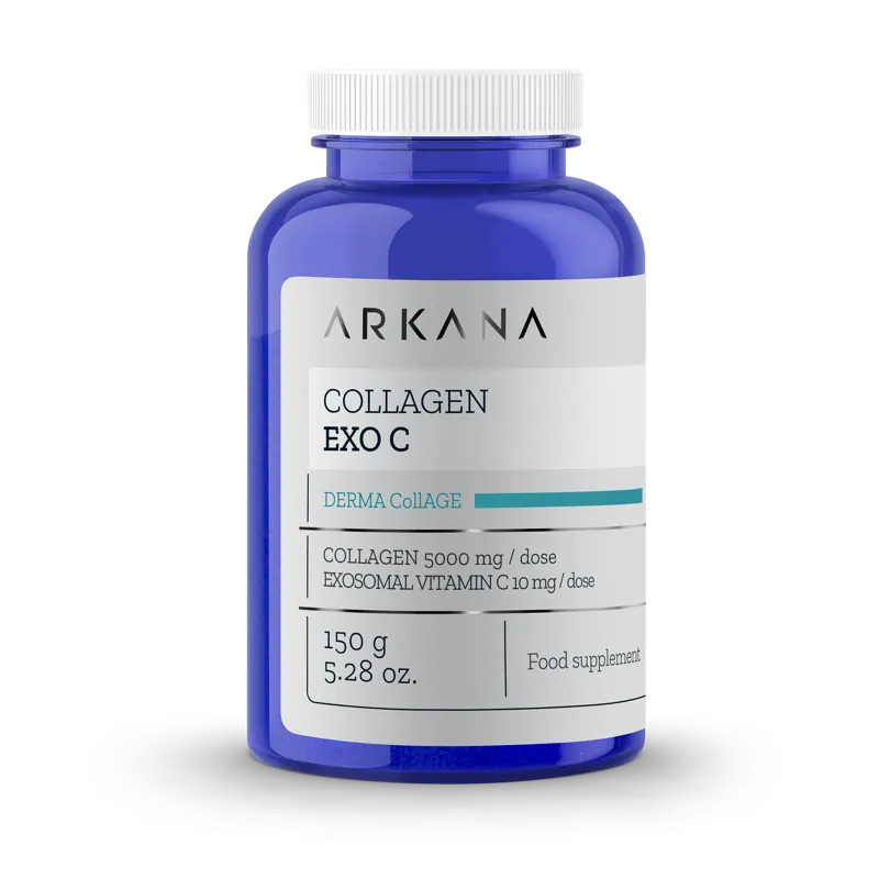 Веган колаген на прах с екзозоми и витамин C Arkana Collagen EXO C 150 g