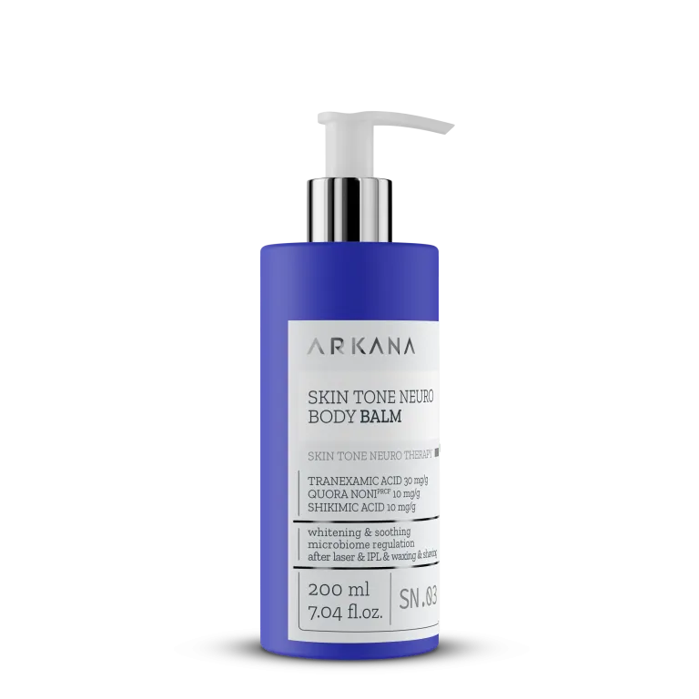 Изсветляващ балсам за тяло против петна Arkana Skin Tone Neuro Body Balm 200 ml