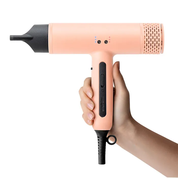 Професионален безчетков сешоар Elchim Dynamos Hair Dryer Pink (прасковено розов) — снимка 2