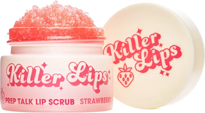 Скраб за устни с ягода Killer Lips Lip Scrub Strawberry 16g — снимка 2