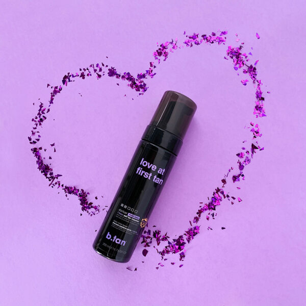 Автобронзант мус за по-тъмен тен B.TAN Love At First Tan Self Tan Mousse 200ml — снимка 2