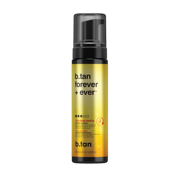 Дълготраен автобронзант мус до 11 дни B.TAN Forever & Ever Self Tan Mousse 200ml