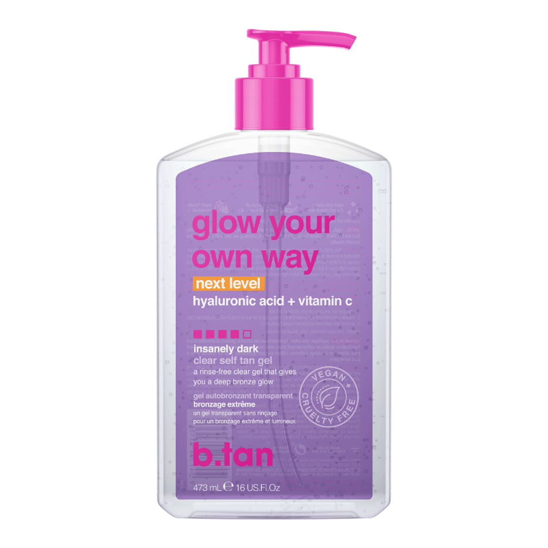 B.TAN Glow Next Level Self Tan Gel 473ml