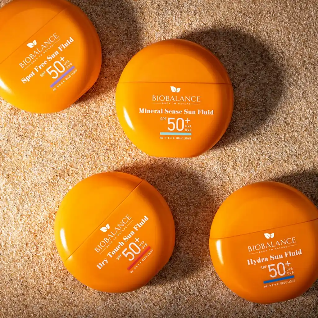 Слънцезащитен флуид за мазна и комбинирана кожа Biobalance Dry Touch SPF 50+ 40 г — снимка 3