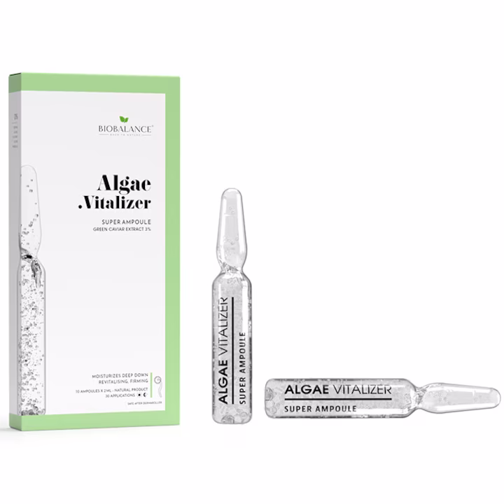 Витализиращи ампули за лице с водорасли Biobalance Super Ampoule 10 x 2 мл
