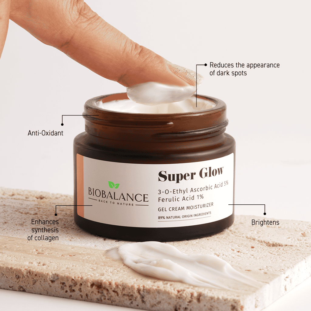Озаряващ гел-крем за лице Biobalance Super 50 мл — снимка 3