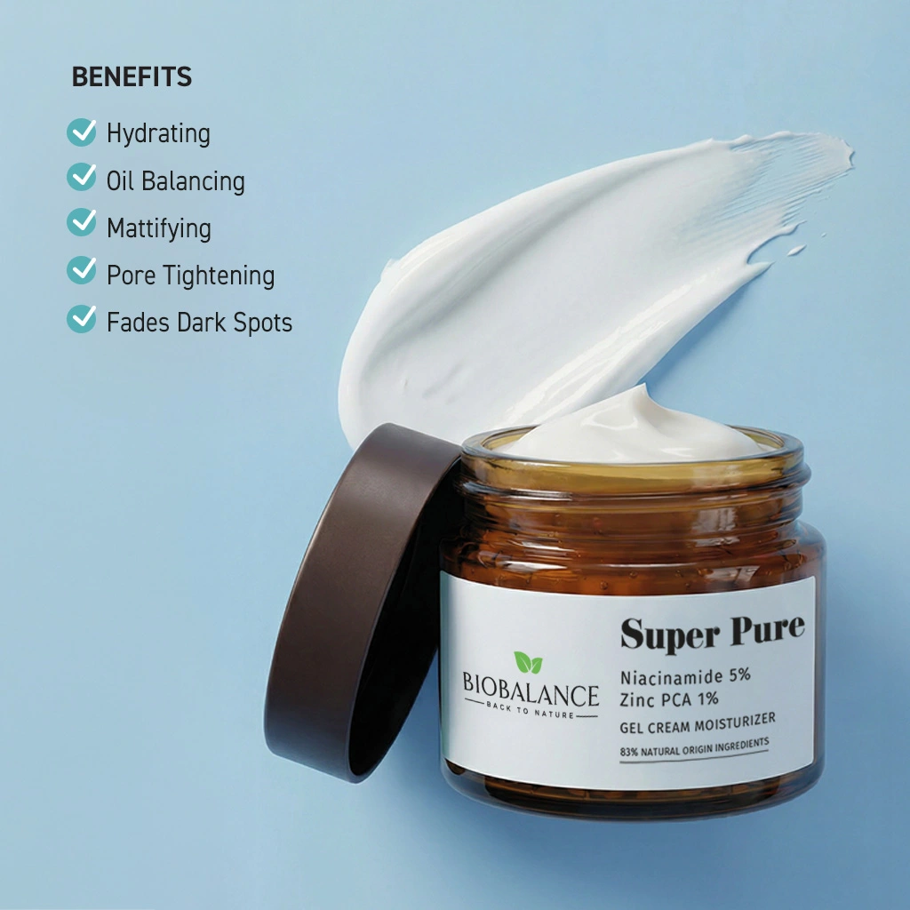 Пречистващ гел-крем за лице Biobalance Super 50 мл — снимка 3