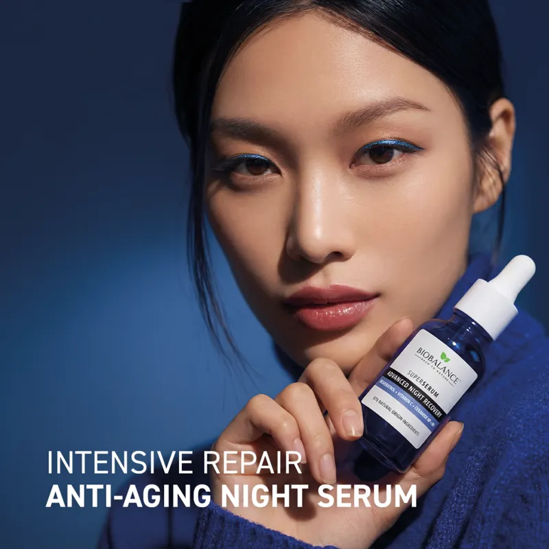 Серум за лице за нощно възстановяване Biobalance Super Serum 30 мл — снимка 2