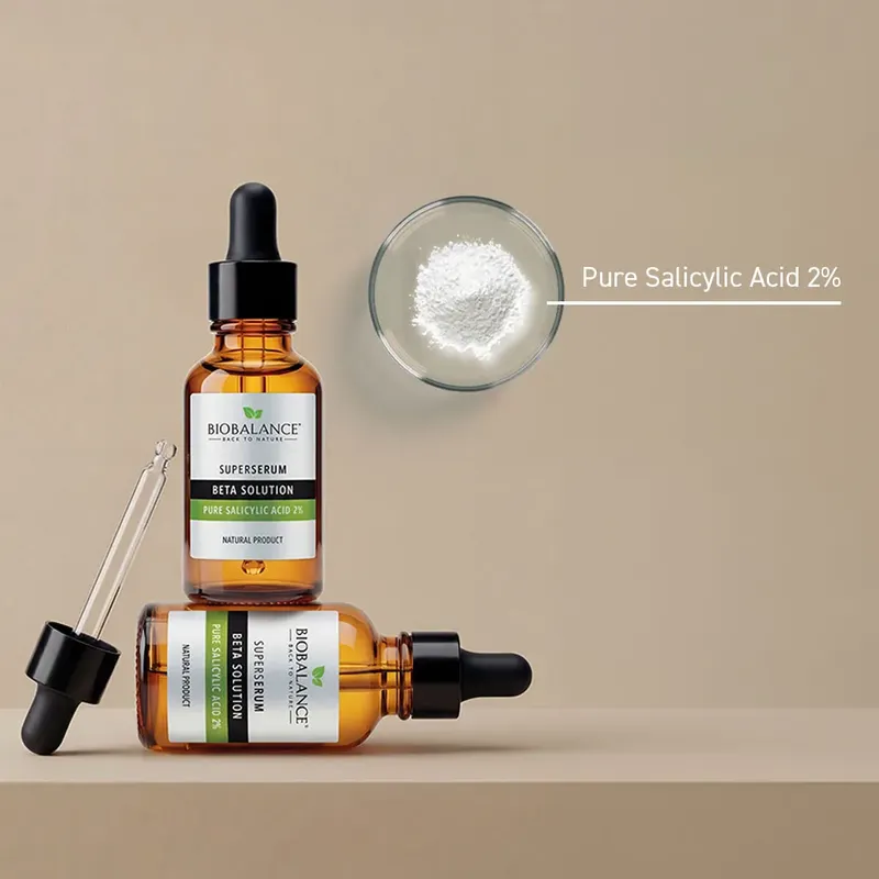 Серум за лице с бета разтвор и салицилова киселина Biobalance Super Serum 30 мл — снимка 2