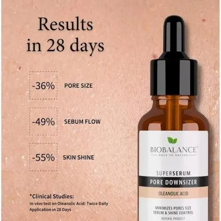 Серум за минимизиране на порите Biobalance Super Serum 30 мл — снимка 2