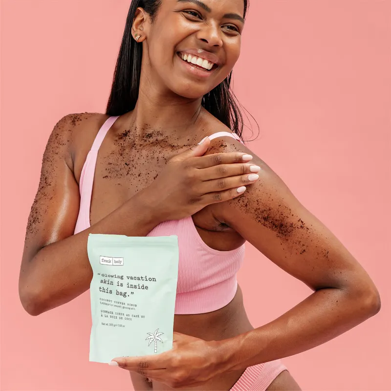 Frank Body Coconut Coffee Scrub 200 g — 4