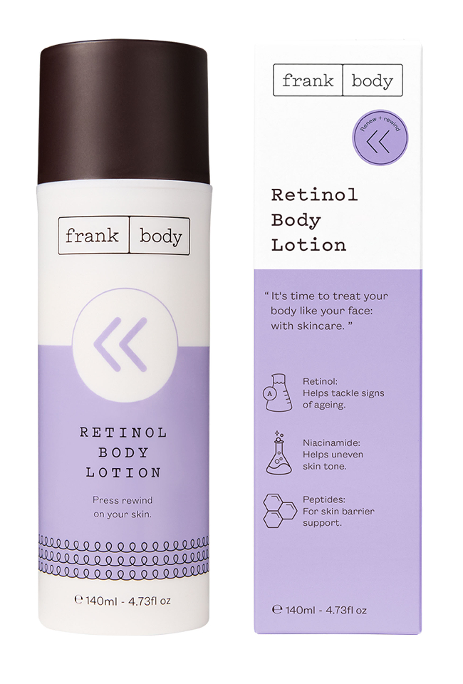 Лосион за тяло с ретинол Frank Body Retinol Body Lotion 140 мл
