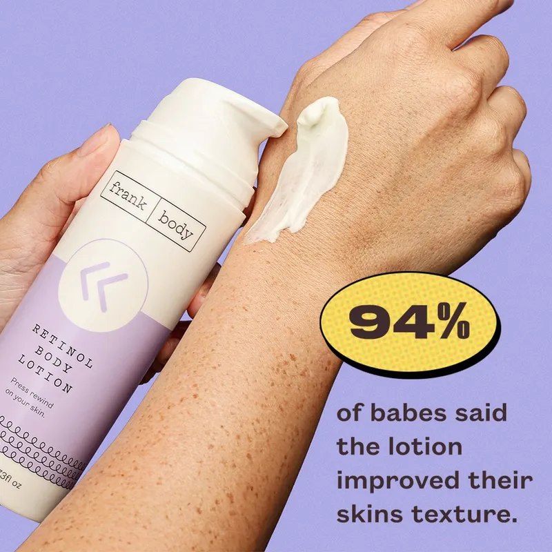 Лосион за тяло с ретинол Frank Body Retinol Body Lotion 140 мл — снимка 3