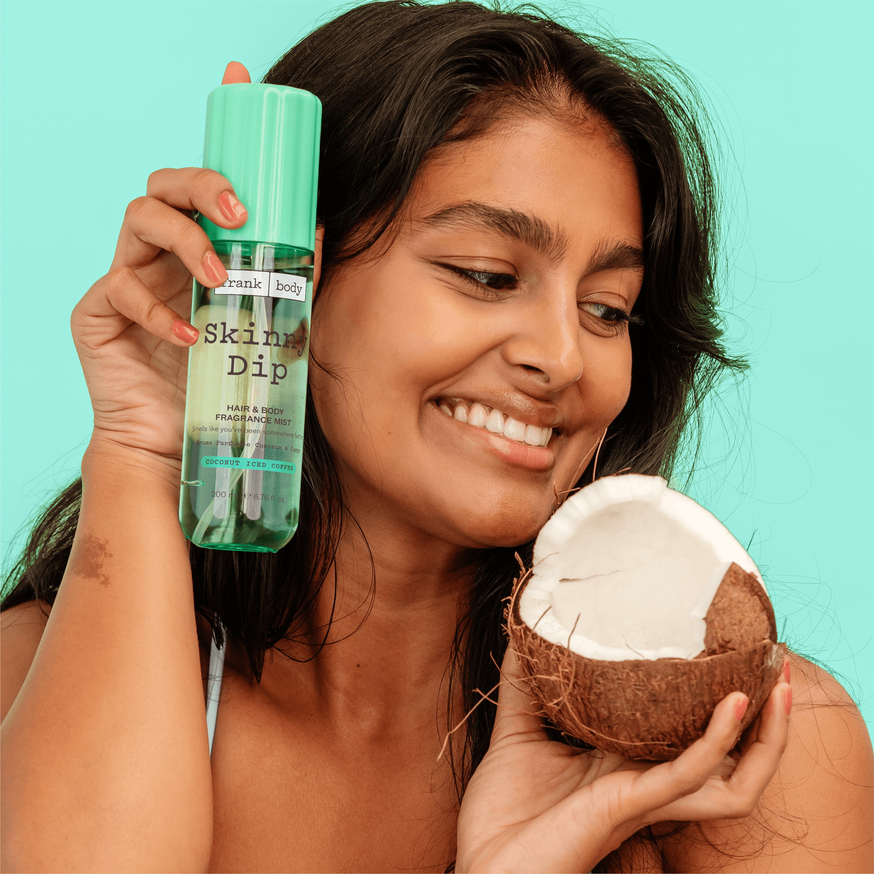 Парфюмен мист за коса и тяло Frank Body Skinny Dip 200 мл — 2