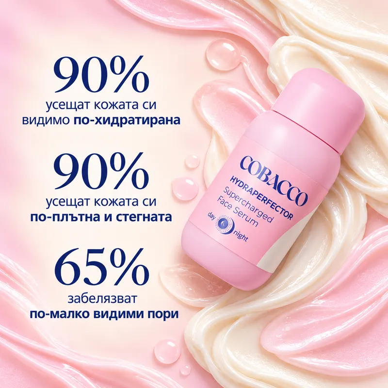Дълбоко хидратиращ серум за лице с 5 вида хиалуронова киселина Cobacco Hydraperfector 75ml — 2
