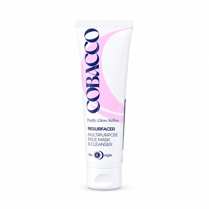 Изглаждаща и почистваща маска 2в1 за лице Cobacco Resurfacer 100ml