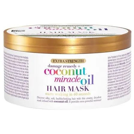 Маска за увредена коса с кокосово масло OGX Coconut Miracle Oil 300 мл