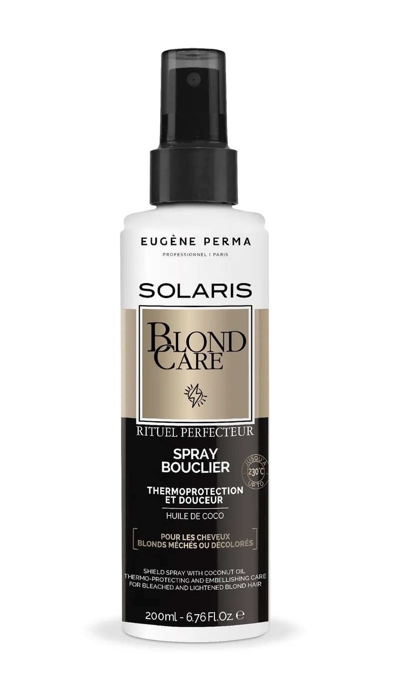 Термозащитен спрей за руса коса Blond Care Thermo Protect – Eugene Perma Solaris Blond Care 200 ml