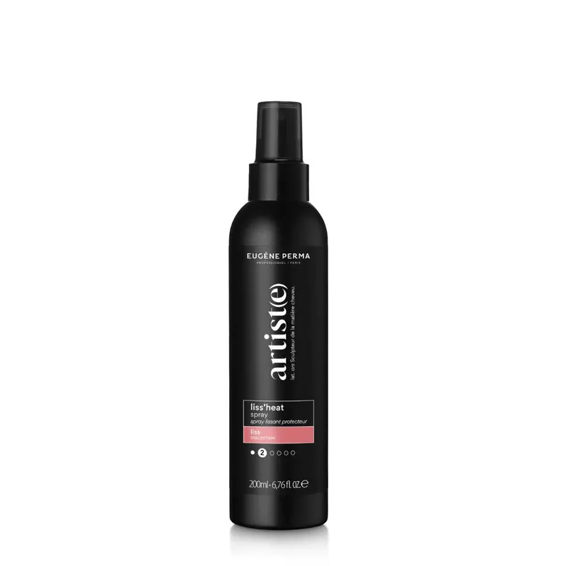 Термозащитен спрей за изправяне, фиксация 1 – Eugene Perma Styling Liss Heat Spray 200 ml
