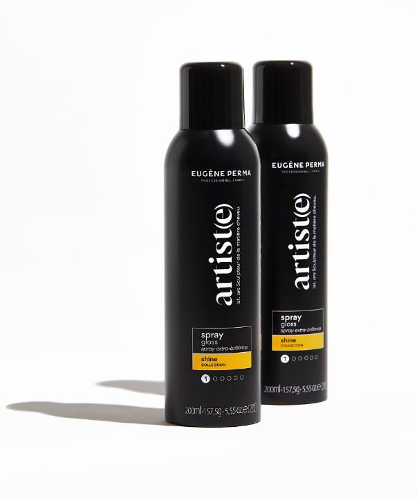 Спрей за блясък, фиксация 1 – Eugene Perma Styling Spray Gloss 200 ml — снимка 2