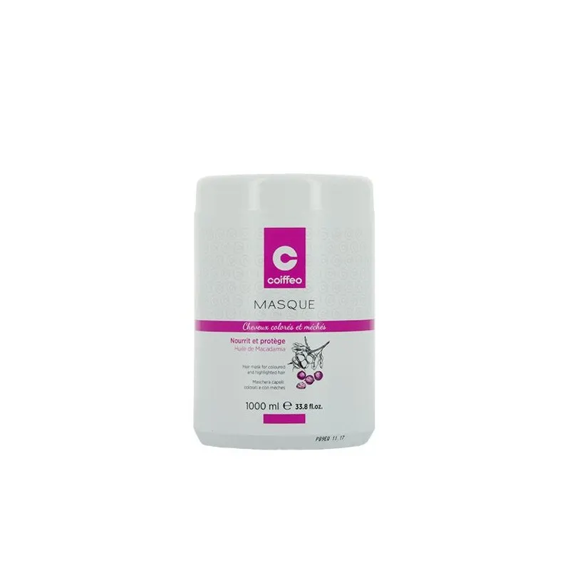 Маска за боядисана коса и кичури с макадамия – Coiffeo Macadamia 1000 ml