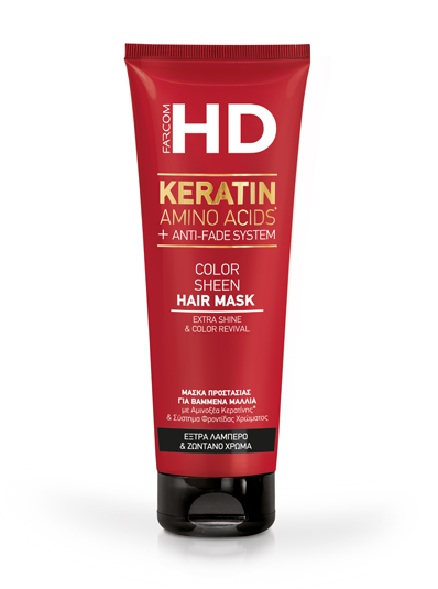 Farcom HD Color Sheen Mask 250ml For Colored Hair — 2