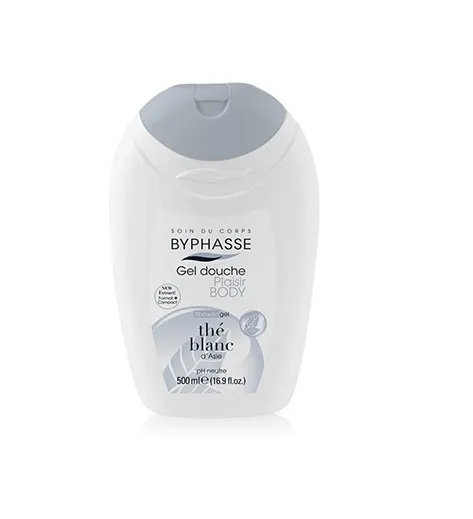Душ гел Byphasse White Tea Shower Gel 500ml — снимка 2