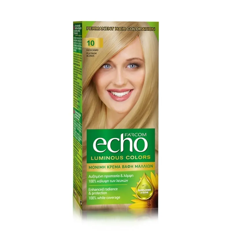 Щадяща боя за коса с екстракт от Маслина и Витамин C Farcom Echo Hair Color 120ml — снимка 10