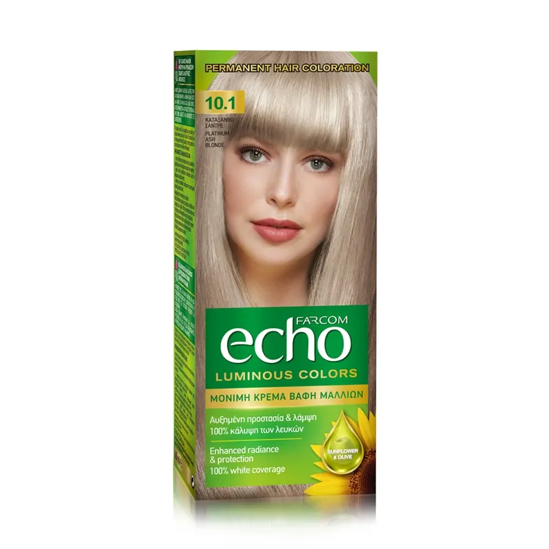 Щадяща боя за коса с екстракт от Маслина и Витамин C Farcom Echo Hair Color 120ml — снимка 11