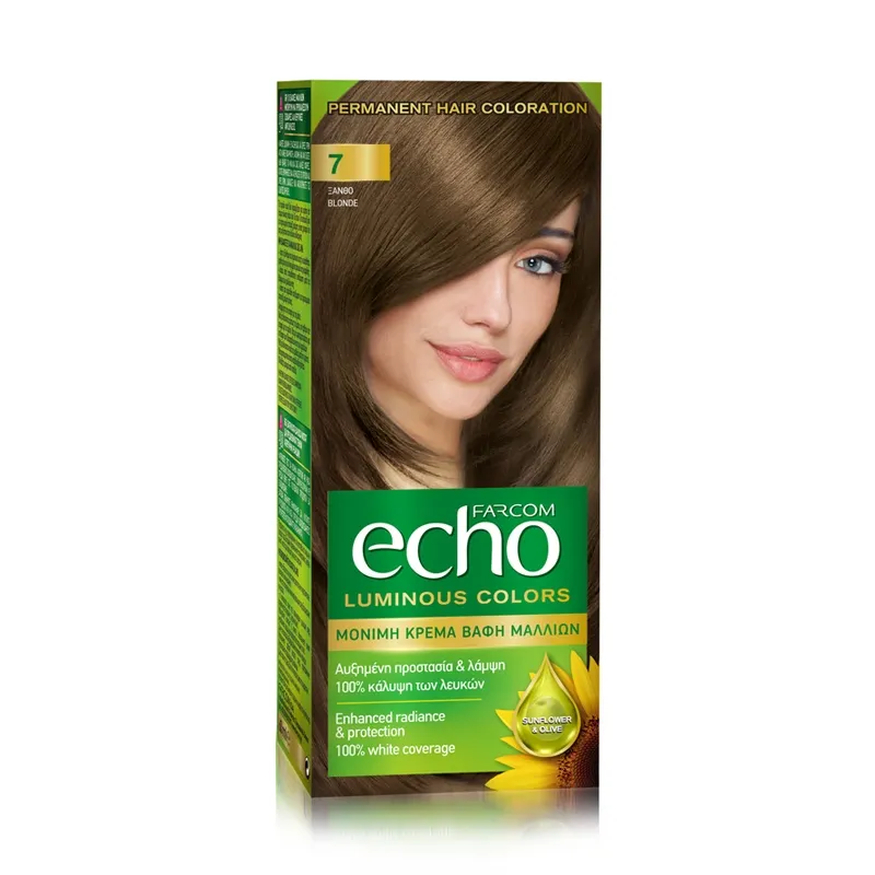 Щадяща боя за коса с екстракт от Маслина и Витамин C Farcom Echo Hair Color 120ml — снимка 7
