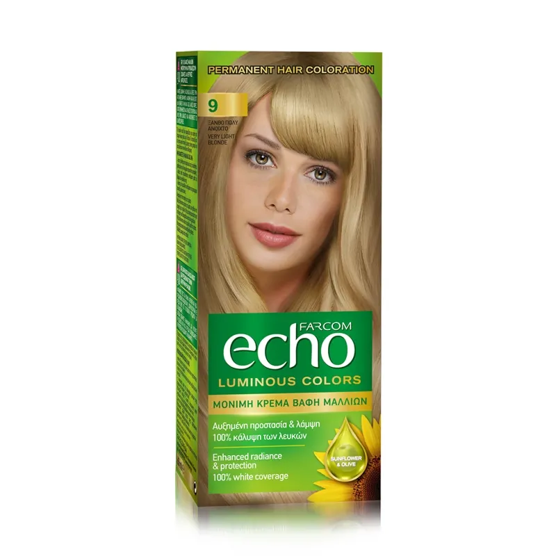 Щадяща боя за коса с екстракт от Маслина и Витамин C Farcom Echo Hair Color 120ml — снимка 9