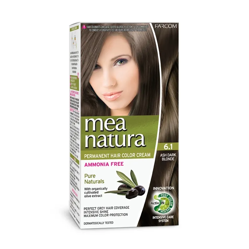 Безамонячна боя за коса с екстракти от био продукти Mea Natura 120ml — снимка 3