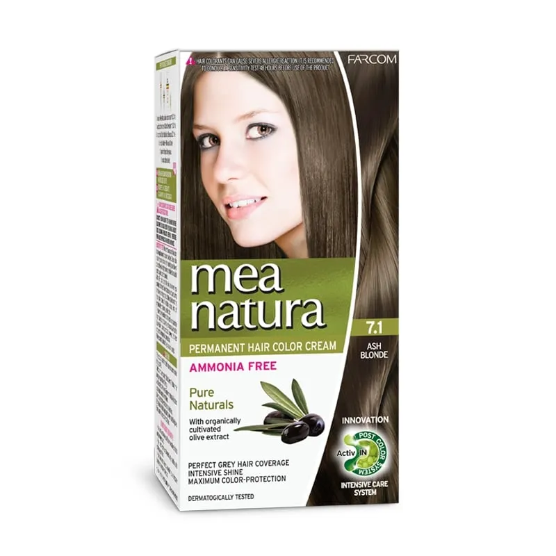 Безамонячна боя за коса с екстракти от био продукти Mea Natura 120ml — снимка 4
